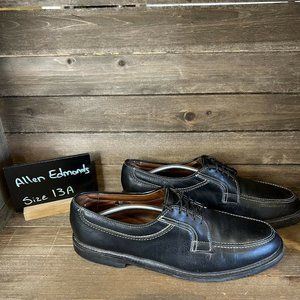 Leather Split Toe Lug Sole Oxford Shoes 